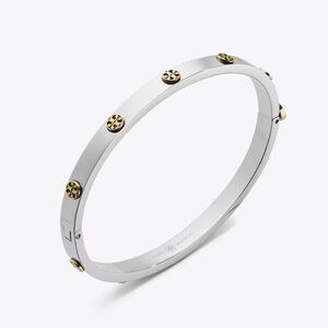 Tory Burch Miller Stud Hinge Bracelet. Size M